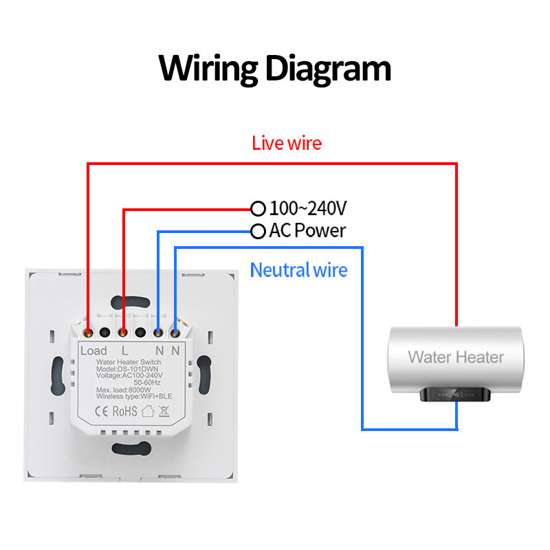 40A Air Conditioner Switch DS-101DWN – Heavy-Duty OEM/ODM Solution