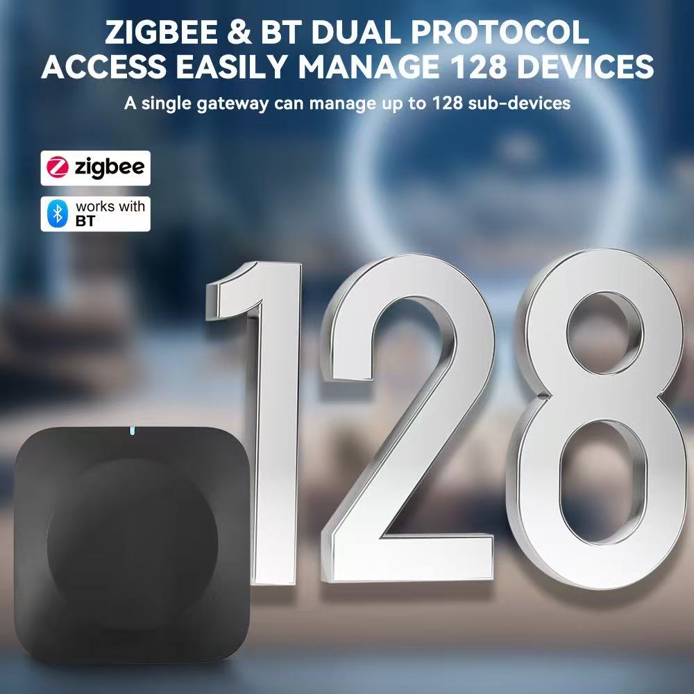 Zigbee and Bluetooth protocol support