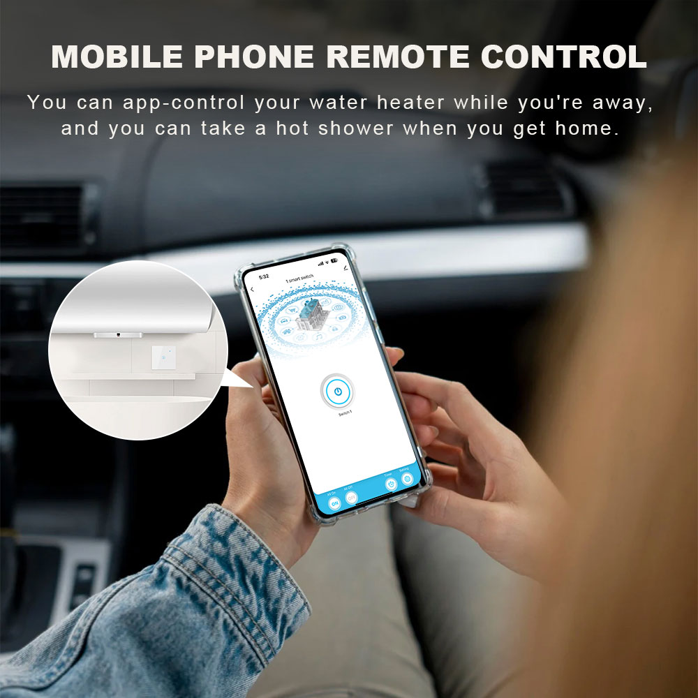 Smart Switch DS-101GWN – WiFi Water Heater Control for OEM Projects